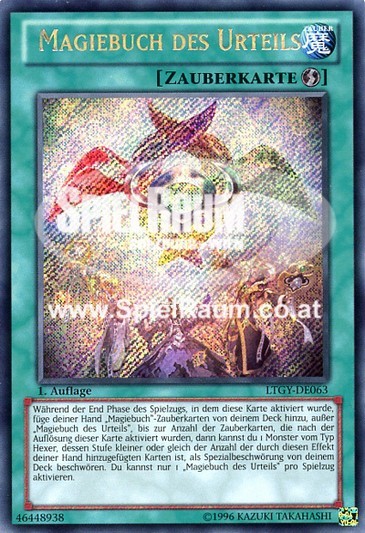Spellbook of Judgment Single: Yu-Gi-Oh! Lord of the Tachyon Galaxy Einzelkarte