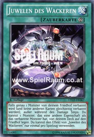 Jewels of the Valiant Single: Yu-Gi-Oh! Lord of the Tachyon Galaxy Einzelkarte