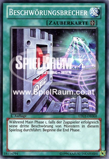 Summon Breaker Single: Yu-Gi-Oh! Lord of the Tachyon Galaxy Einzelkarte
