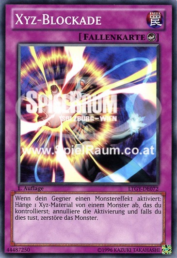Xyz Block Single: Yu-Gi-Oh! Lord of the Tachyon Galaxy Einzelkarte