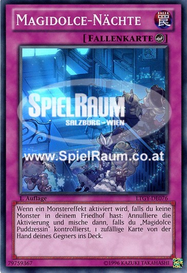 Madolche Nights Single: Yu-Gi-Oh! Lord of the Tachyon Galaxy Einzelkarte