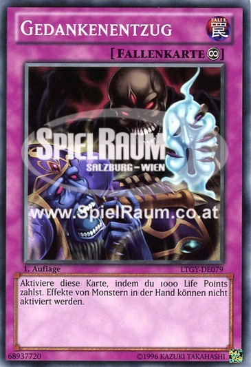 Mind Drain Single: Yu-Gi-Oh! Lord of the Tachyon Galaxy Einzelkarte