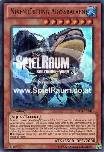 Mermail Abyssbalaen (V.1 - Ultra Rare) Single: Yu-Gi-Oh! Lord of the Tachyon Galaxy Einzelkarte