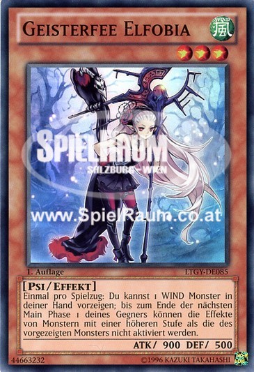 Ghost Fairy Elfobia Single: Yu-Gi-Oh! Lord of the Tachyon Galaxy Einzelkarte