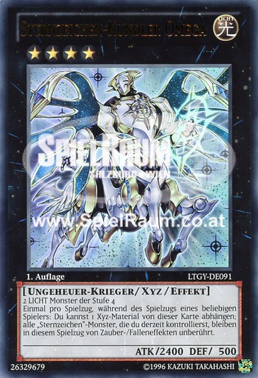 Constellar Omega (V.1 - Ultra Rare) Single: Yu-Gi-Oh! Lord of the Tachyon Galaxy Einzelkarte