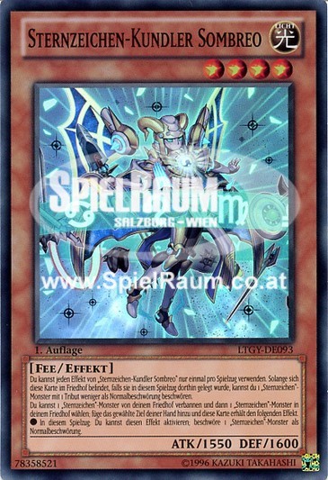 Constellar Sombre Single: Yu-Gi-Oh! Lord of the Tachyon Galaxy Einzelkarte