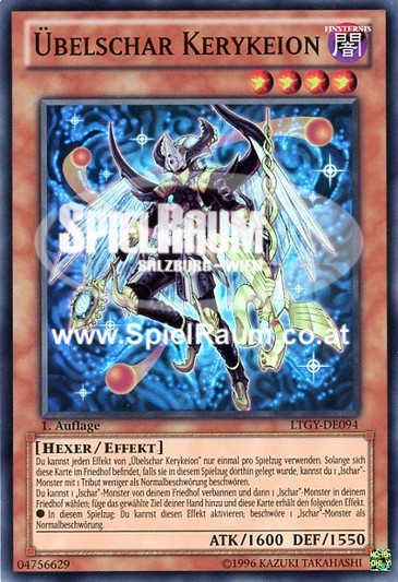 Evilswarm Kerykeion Single: Yu-Gi-Oh! Lord of the Tachyon Galaxy Einzelkarte