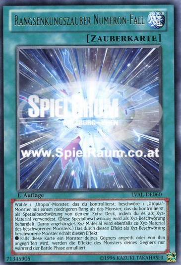 Rank-Down-Magic Numeron Fall