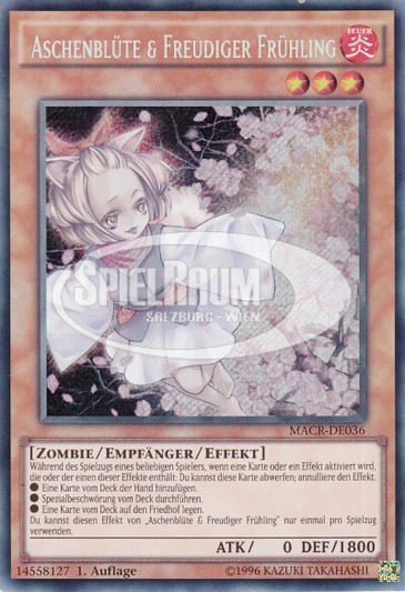 Ash Blossom & Joyous Spring Single: Yu-Gi-Oh! Maximum Crisis Einzelkarte