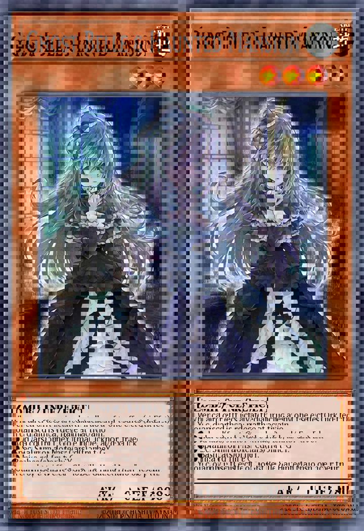 Ghost Belle & Haunted Mansion (V.1 - Premium Gold Rare)
