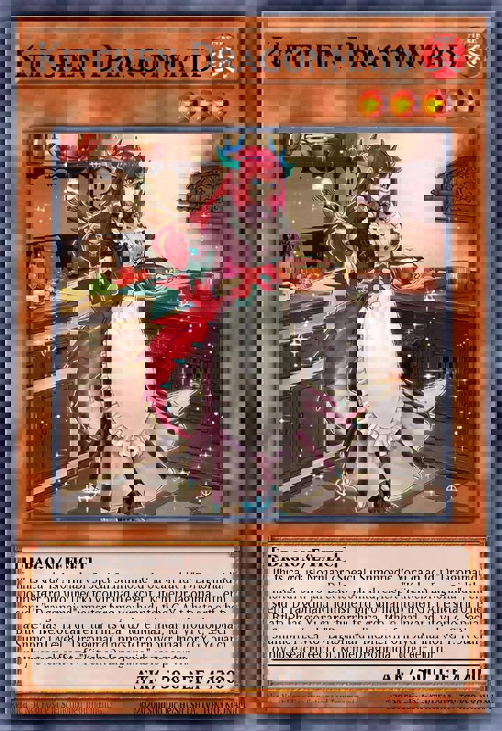 Kitchen Dragonmaid Single: Yu-Gi-Oh! Maximum Gold Einzelkarte