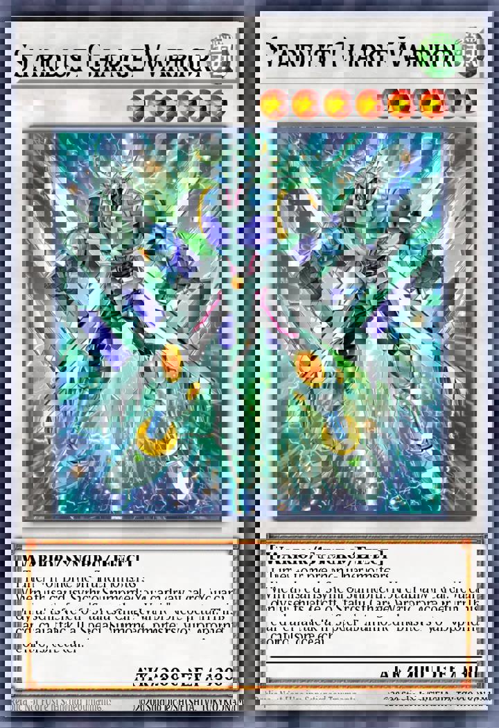 Stardust Charge Warrior
