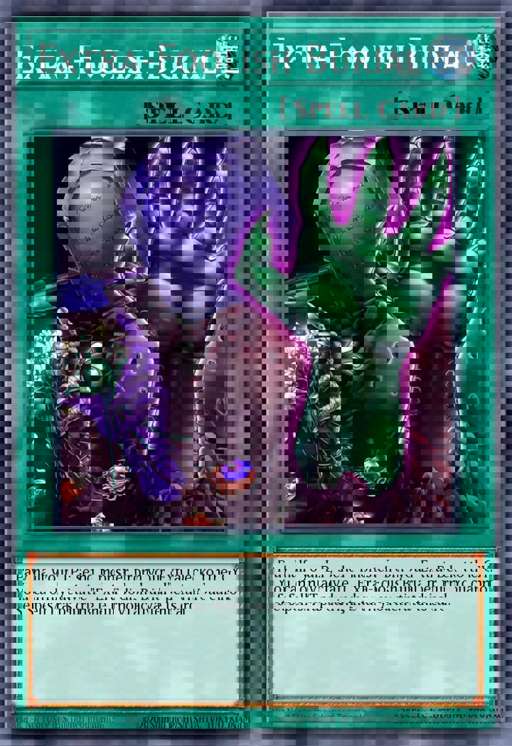 Extra-Foolish Burial