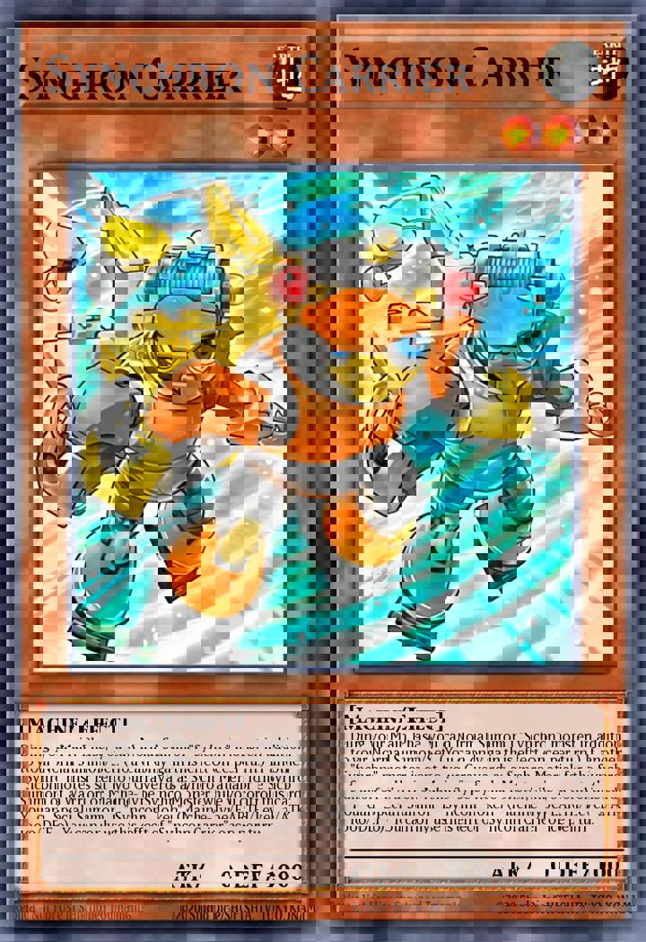 Synchron Carrier