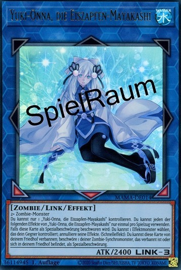 Yuki-Onna, the Icicle Mayakashi