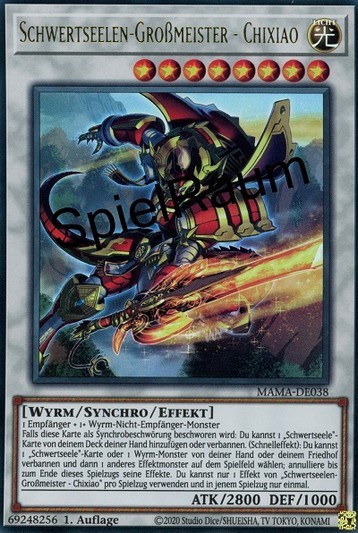 Swordsoul Grandmaster - Chixiao Single: Yu-Gi-Oh! Magnificent Mavens Einzelkarte