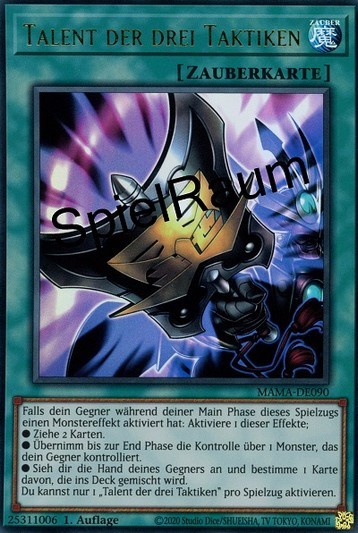 Triple Tactics Talent (V.1 - Ultra Rare)