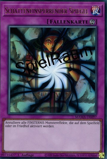 Shadow-Imprisoning Mirror