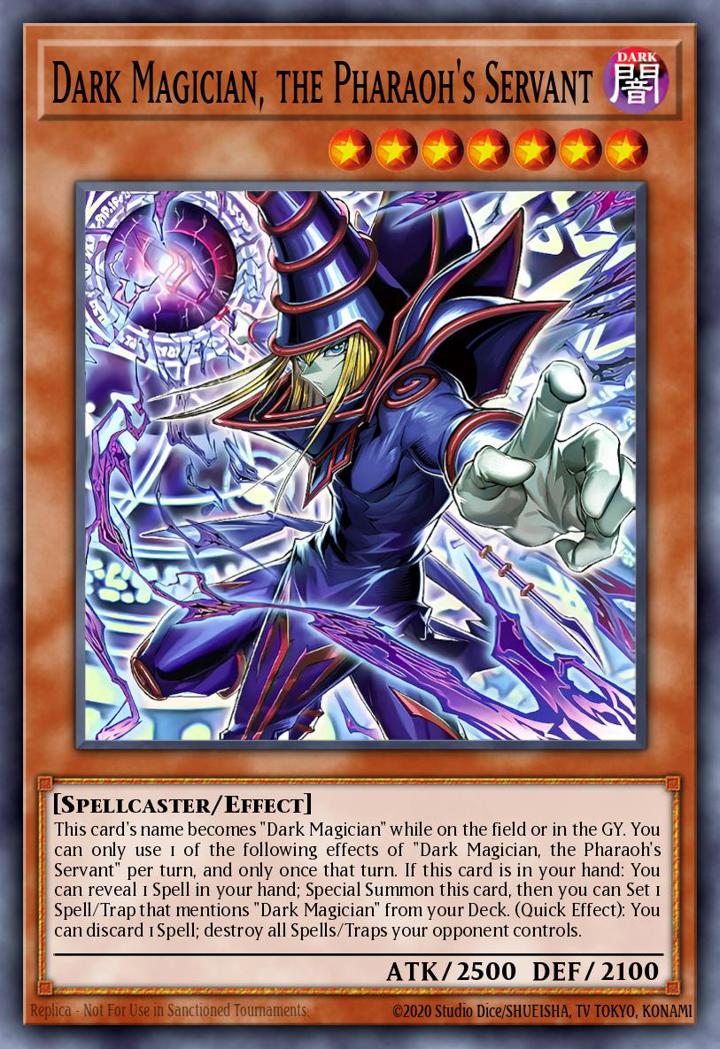 Dark Magician, the Pharaoh's Servant (V.1 - Ultra Rare)