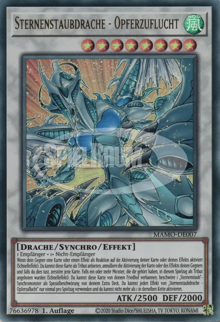Stardust Dragon - Victim Sanctuary (V.1 - Ultra Rare)
