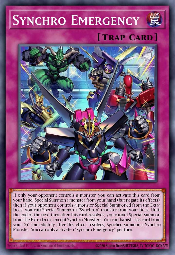 Synchro Emergency (V.1 - Ultra Rare)