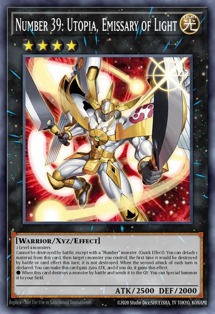 Number 39: Utopia, Emissary of Light (V.1 - Ultra Rare)