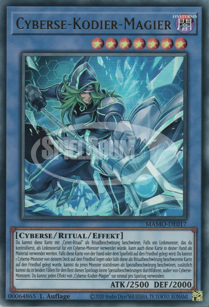 Cyberse Code Magician (V.1 - Ultra Rare)