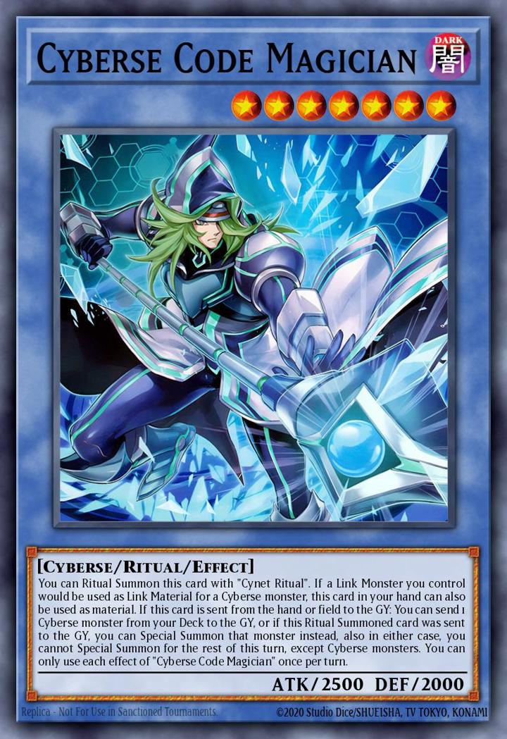 Cyberse Code Magician (V.1 - Ultra Rare)