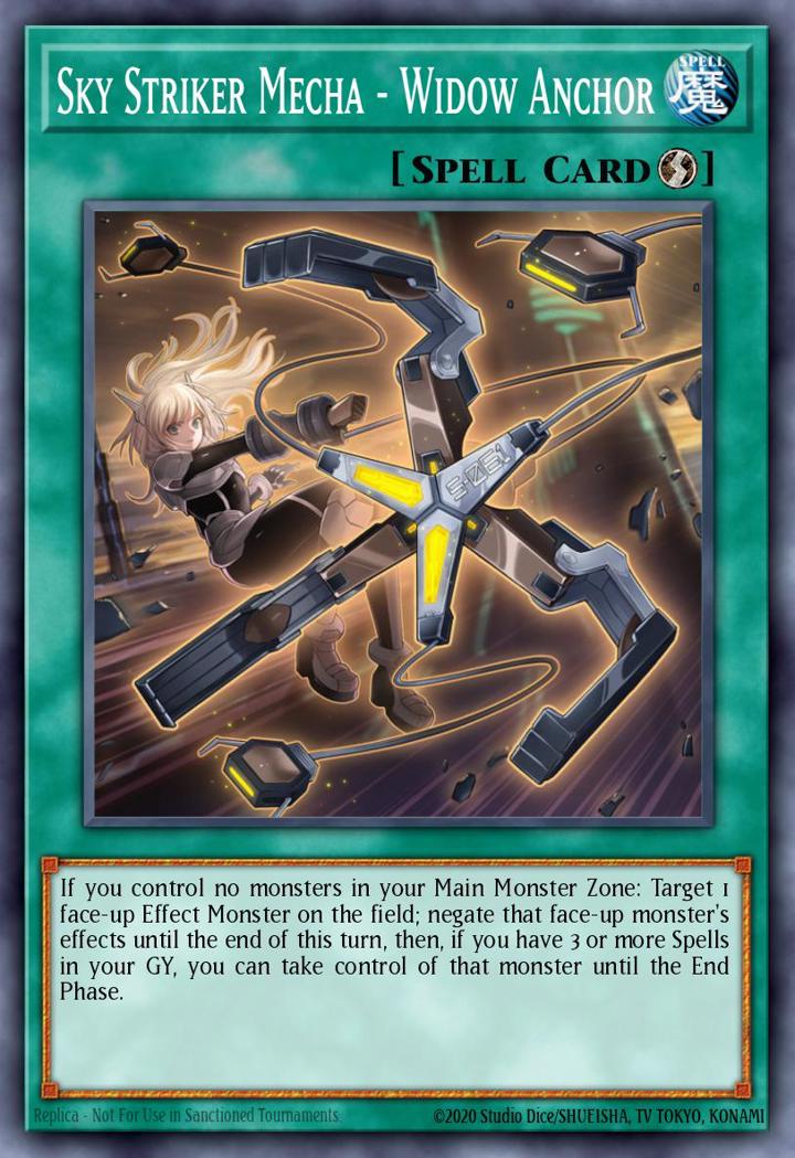 Sky Striker Mecha - Widow Anchor (V.1 - Ultra Rare)