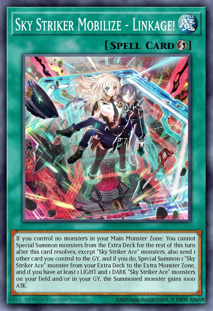 Sky Striker Mobilize - Linkage! (V.1 - Ultra Rare)