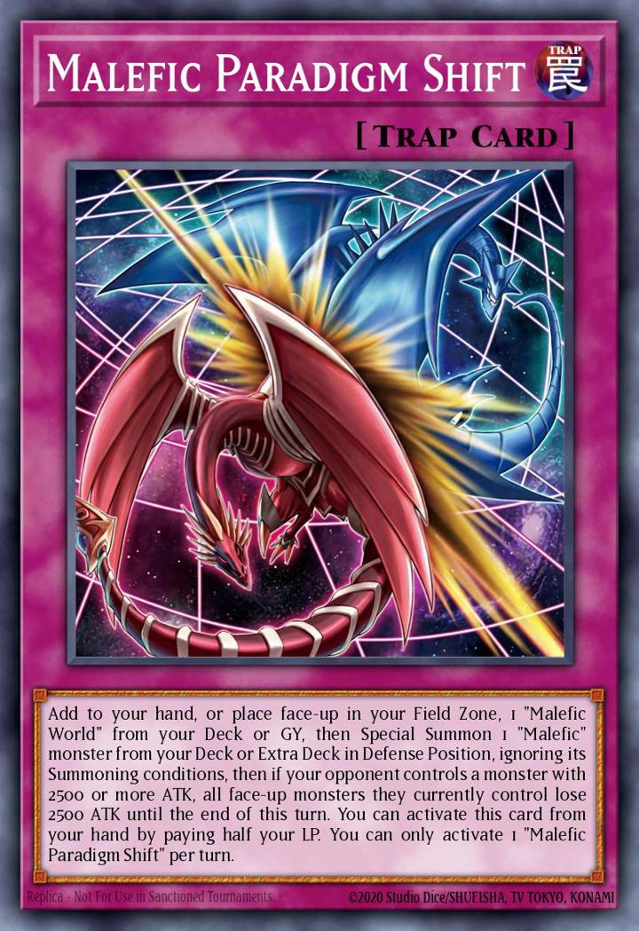 Malefic Paradigm Shift (V.1 - Ultra Rare)