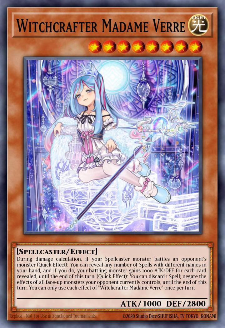 Witchcrafter Madame Verre (V.1 - Ultra Rare)