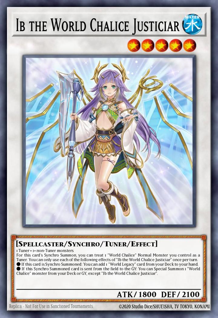 Ib the World Chalice Justiciar (V.1 - Ultra Rare)