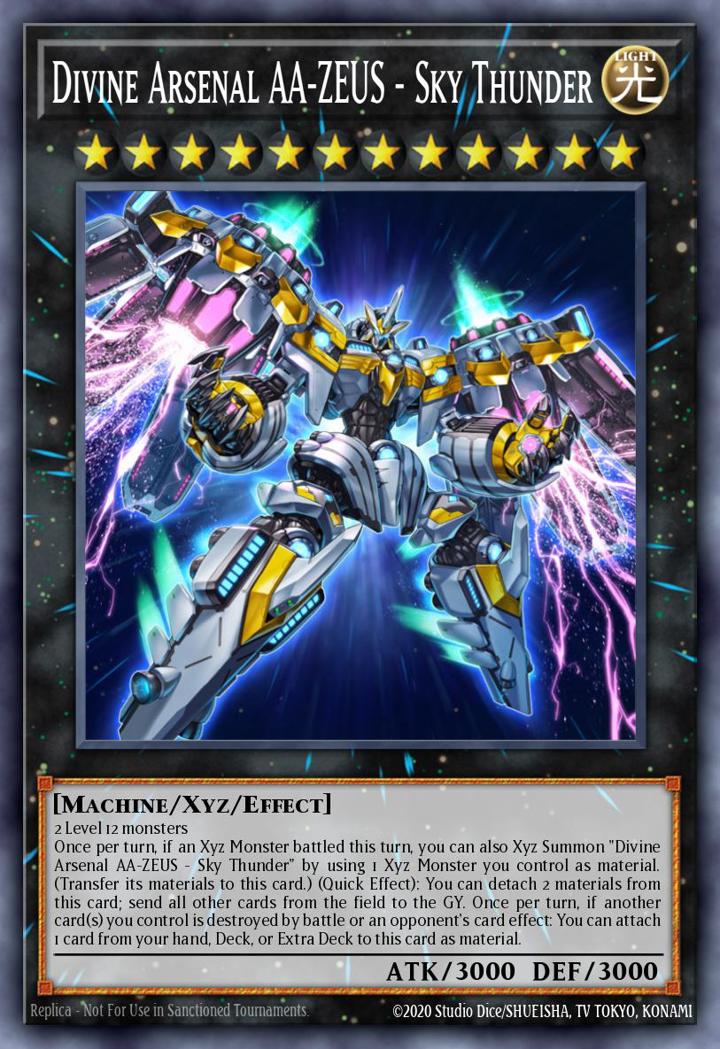 Divine Arsenal AA-ZEUS - Sky Thunder (V.1 - Ultra Rare)