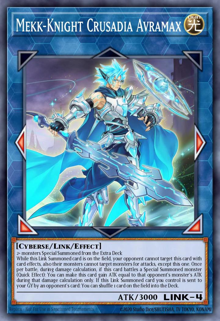 Mekk-Knight Crusadia Avramax (V.1 - Ultra Rare)
