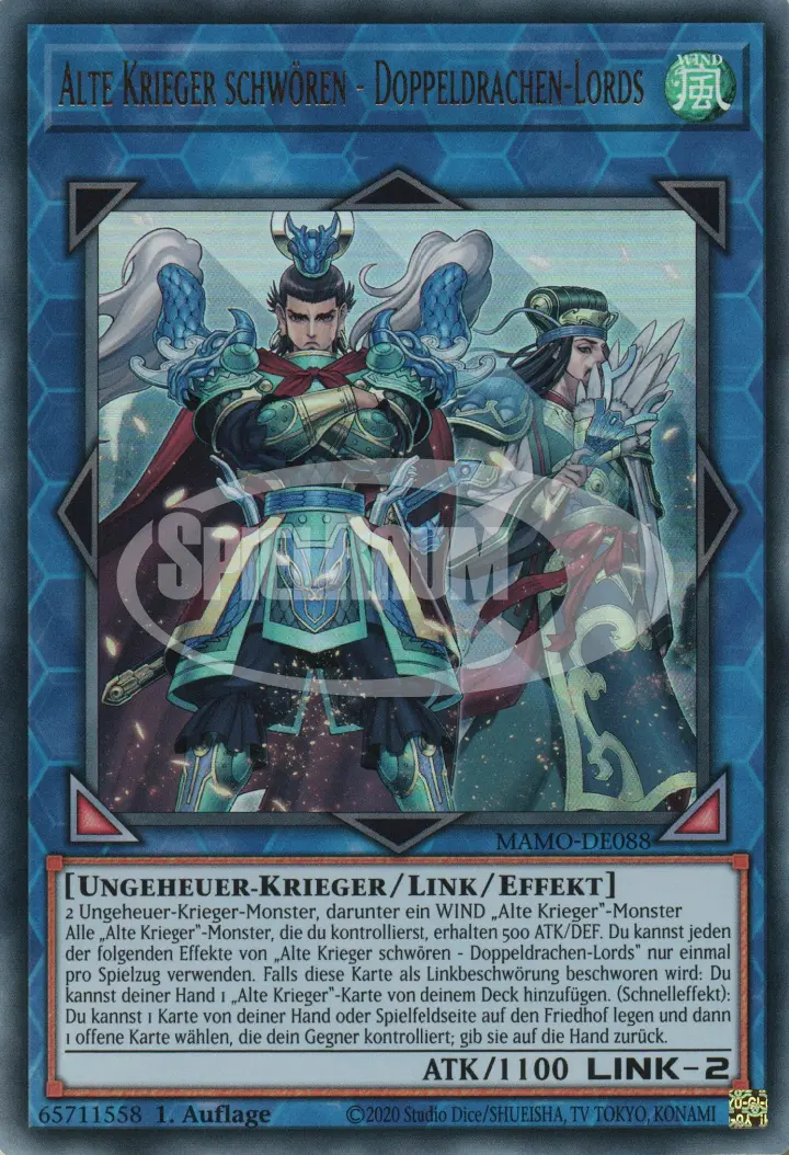 Ancient Warriors Oath - Double Dragon Lords