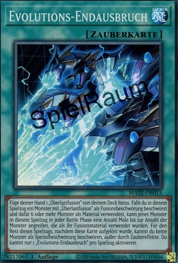 Evolution End Burst