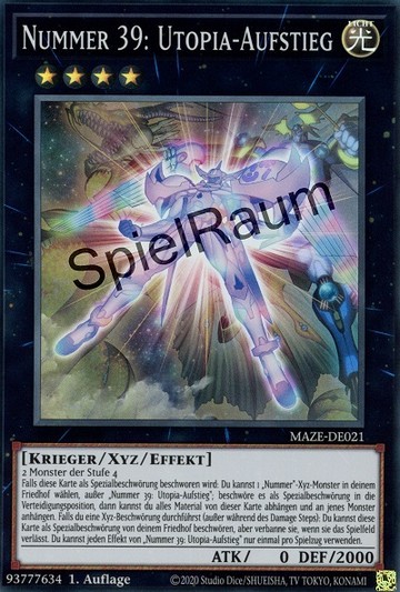 Number 39: Utopia Rising (V.1 - Super Rare)