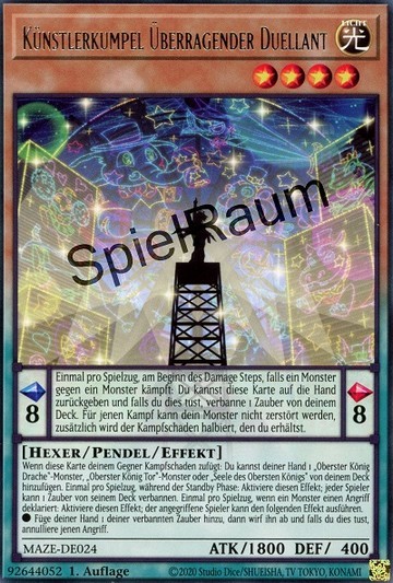Performapal Duelist Extraordinare