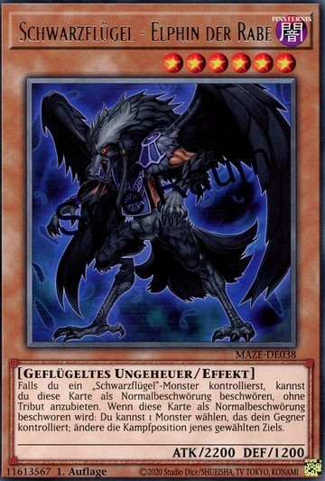 Blackwing - Elphin the Raven
