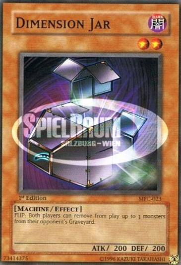 Dimension Jar Single: Yu-Gi-Oh! Magician's Force Einzelkarte