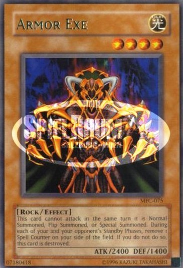 Armor Exe Single: Yu-Gi-Oh! Magician's Force Einzelkarte