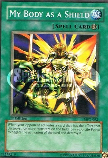 My Body as a Shield