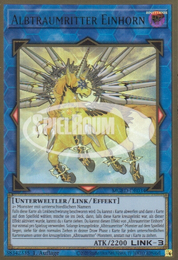 Knightmare Unicorn (V.1 - Premium Gold Rare)