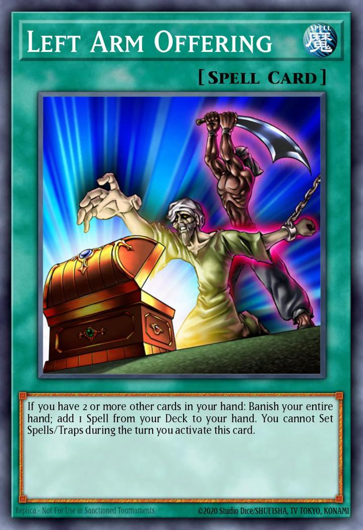 Left Arm Offering Single: Yu-Gi-Oh! Millennium Pack Einzelkarte