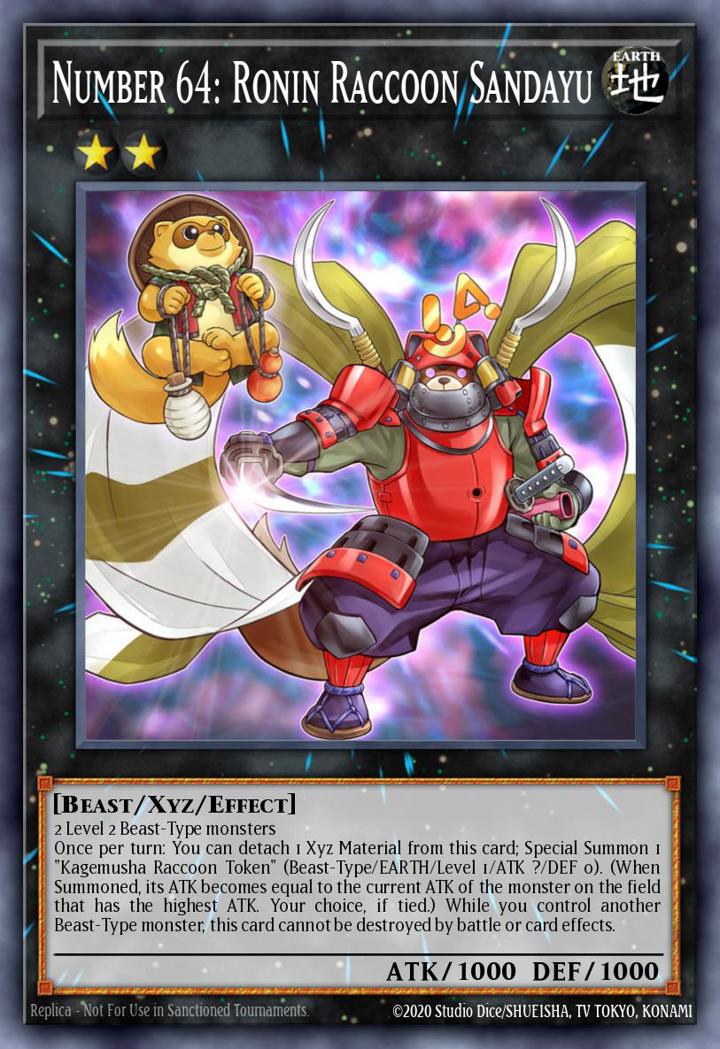 Number 64: Ronin Raccoon Sandayu