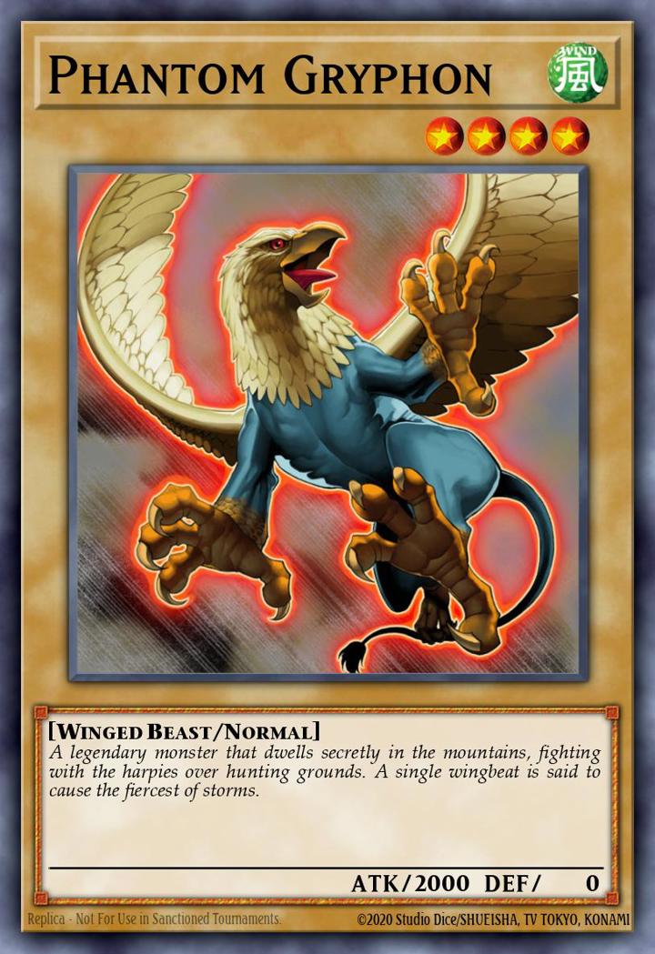 Phantom Gryphon Single: Yu-Gi-Oh! 2016 Mega-Tin Mega Pack Einzelkarte