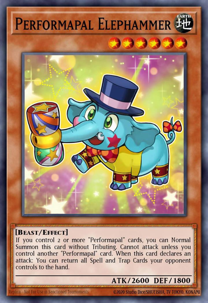 Performapal Elephammer Single: Yu-Gi-Oh! 2016 Mega-Tin Mega Pack Einzelkarte