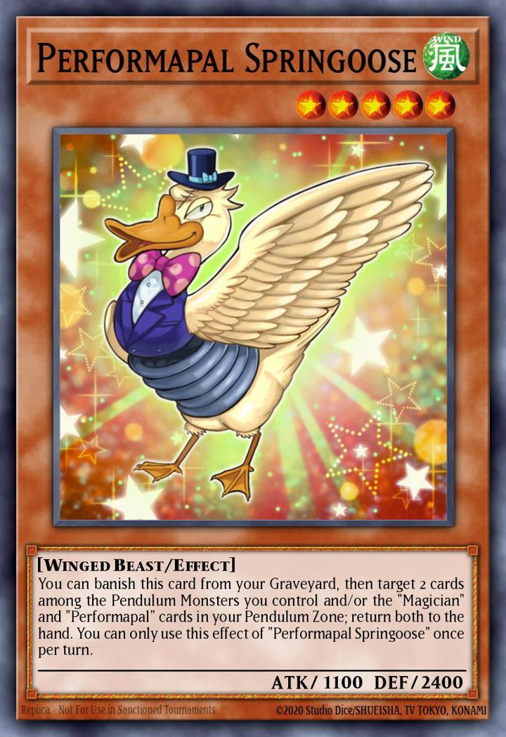 Performapal Springoose Single: Yu-Gi-Oh! 2016 Mega-Tin Mega Pack Einzelkarte