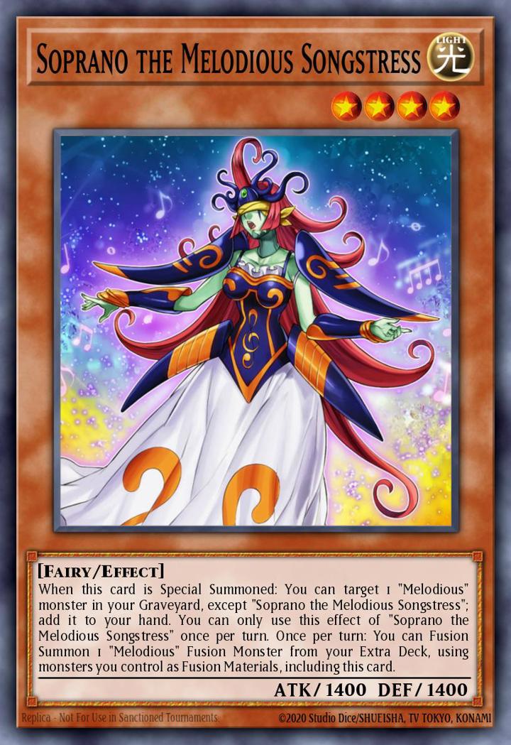 Soprano the Melodious Songstress Single: Yu-Gi-Oh! 2016 Mega-Tin Mega Pack Einzelkarte